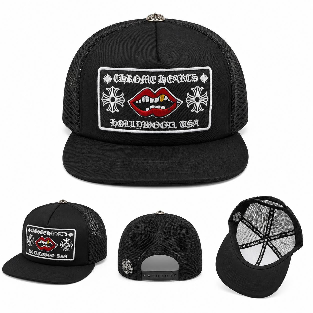 Midnight Rebel Trucker Cap