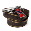 Outlaw Revolver Western Leather Belt