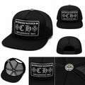 HollyWood Black Tucker Cap