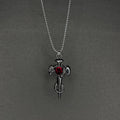CRIMSON SERPENT W stainless steel chain