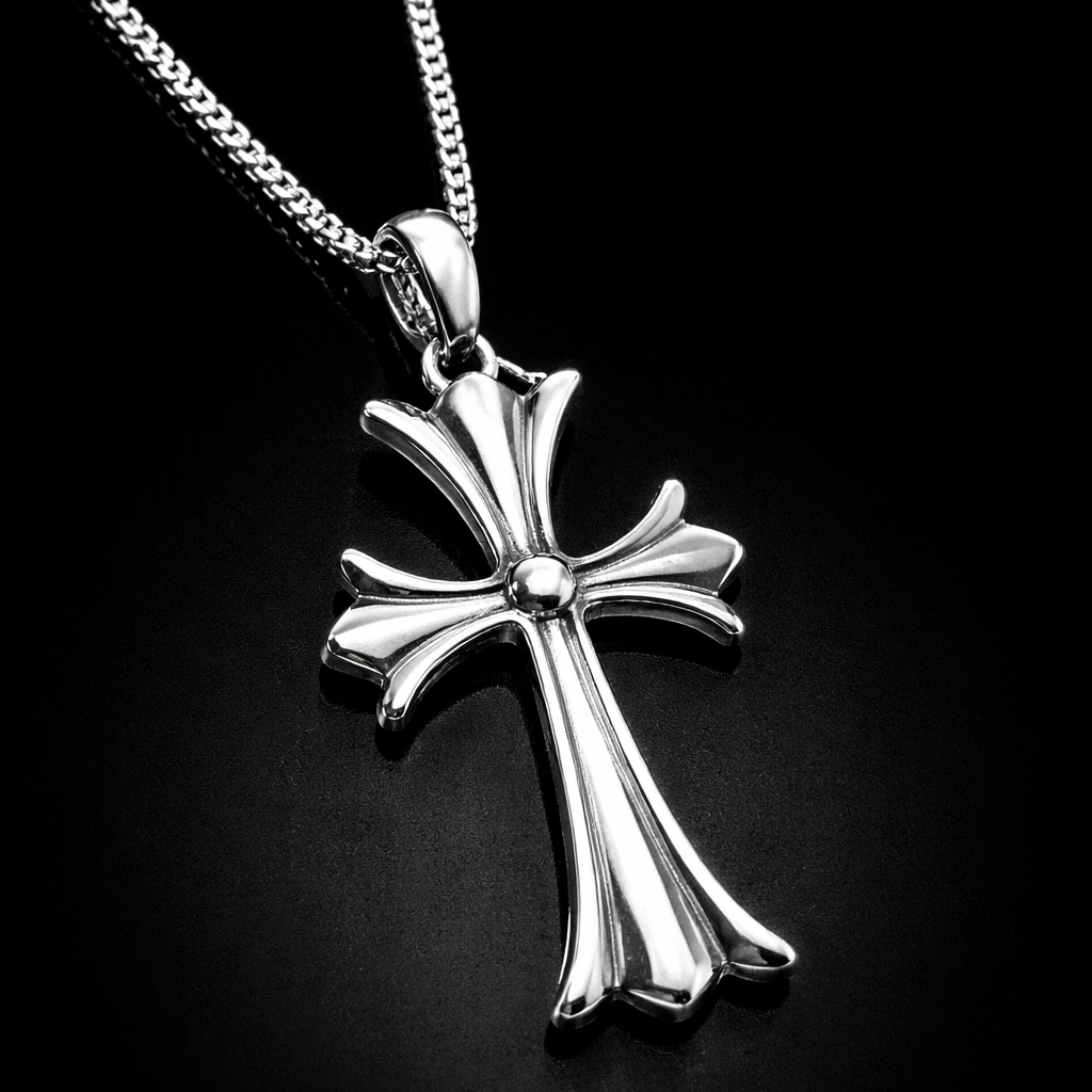 CH PENDANT PRIME SIZE W stainless steel chain