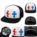 Tricolor Gothic Cross Trucker Cap