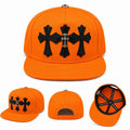 Inferno Gothic Cross Snapback Cap