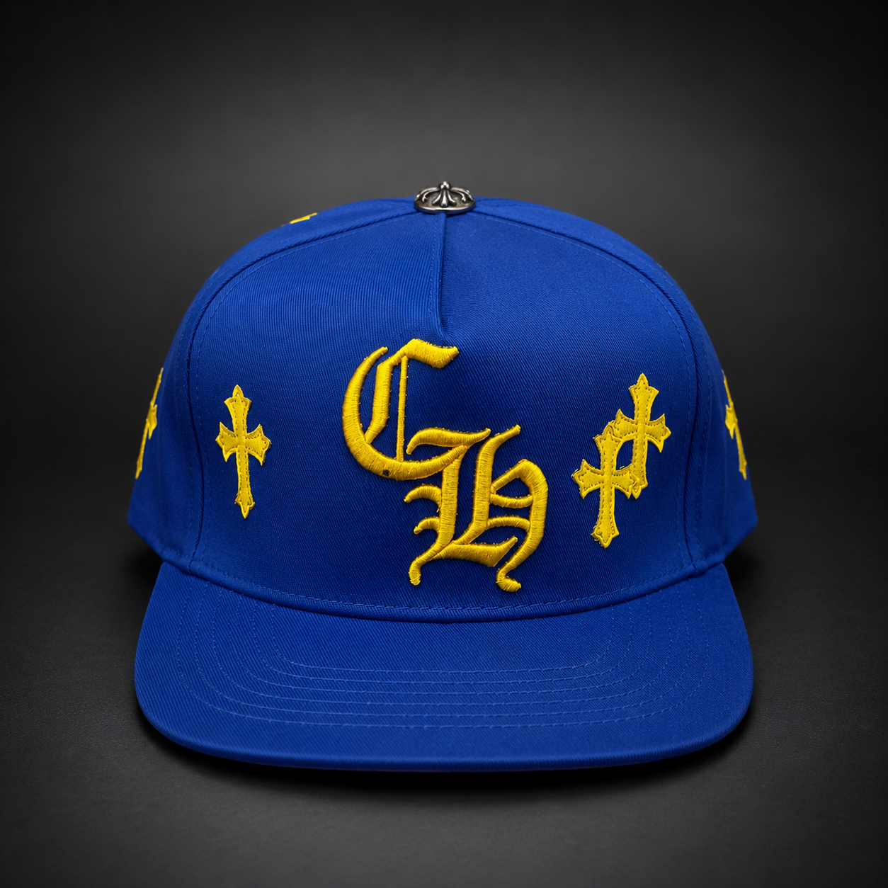 Blue Gothic Ch cap