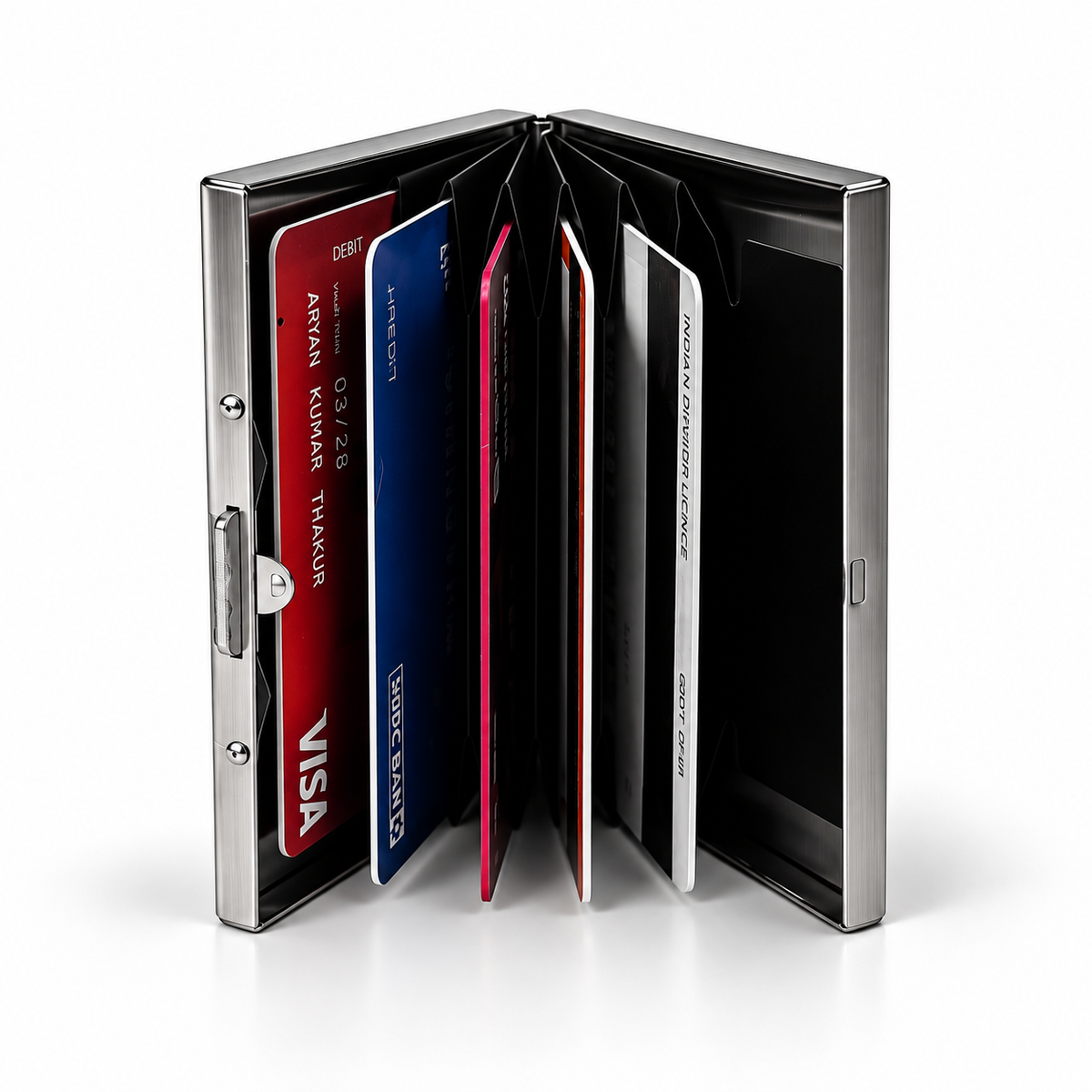 Noir Gothic Tongue Card Case