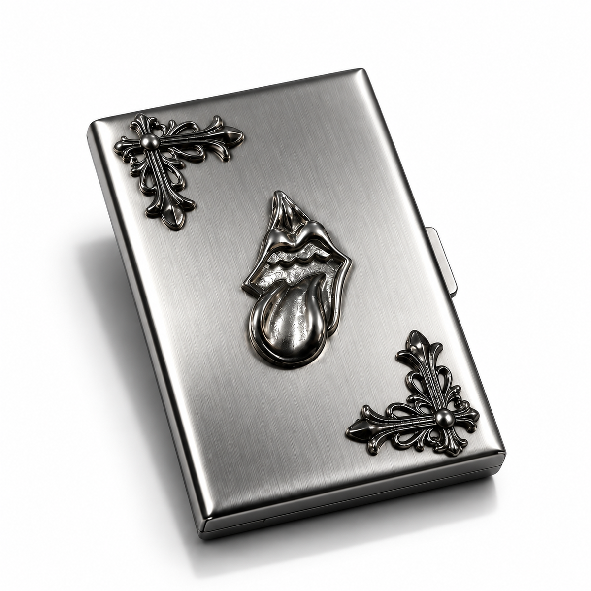 Noir Gothic Tongue Card Case