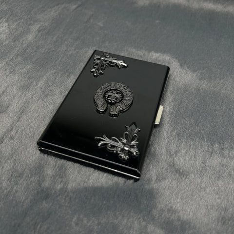 Black Metal Card Holder - WALLET