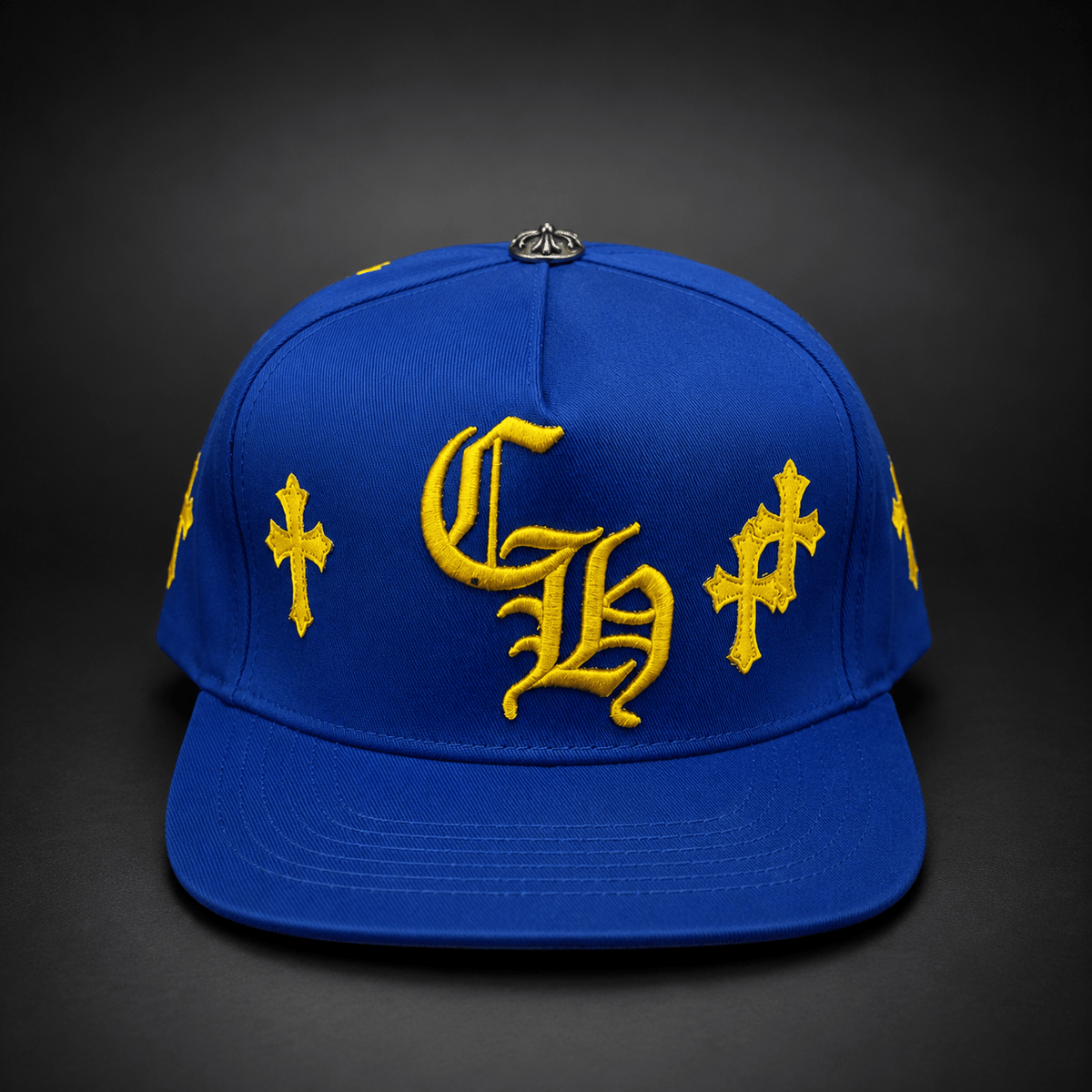 Blue Gothic Ch cap | Gothic Accessories by DRIPNOIR