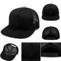 Cross Gothic Black Cap | Gothic Accessories by DRIPNOIR