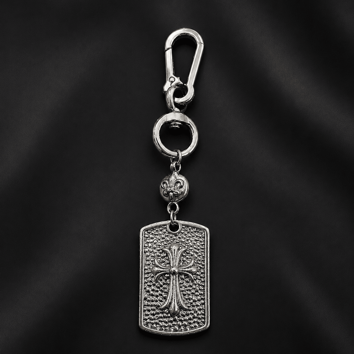 Cross Key Chain | Gothic Accessories by DRIPNOIR