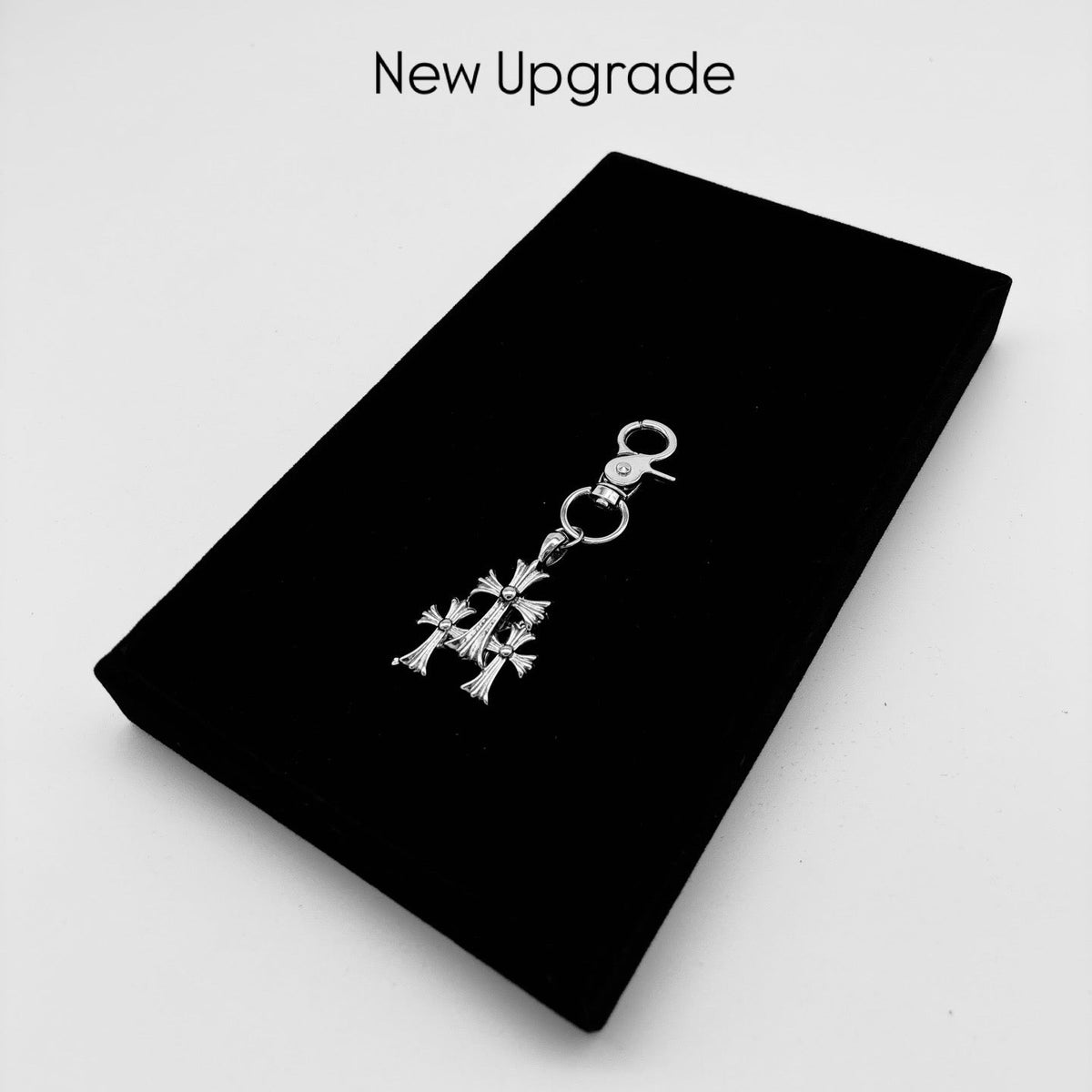 CROSS TRIPLE PENDANT HOOK | Gothic Accessories by DRIPNOIR