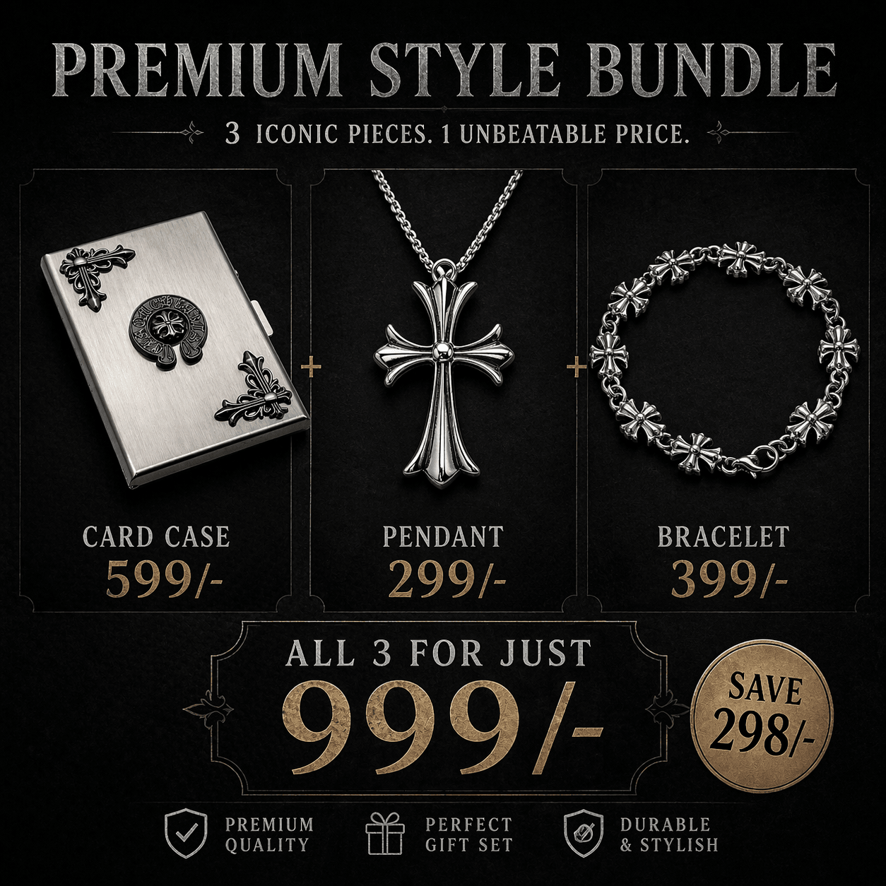 EXCLUSIVE BUNDLE | Gothic Accessories by DRIPNOIR