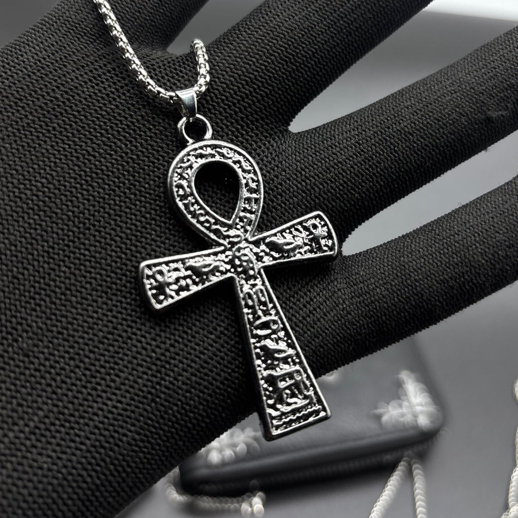 Gothic Ankh Chain Black | Gothic Accessories by DRIPNOIR
