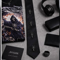 Gothic tie black | Gothic Accessories by DRIPNOIR
