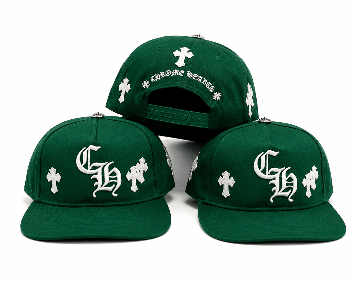 Green tucker Cap | Gothic Accessories by DRIPNOIR