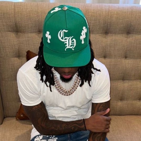 Green tucker Cap | Gothic Accessories by DRIPNOIR