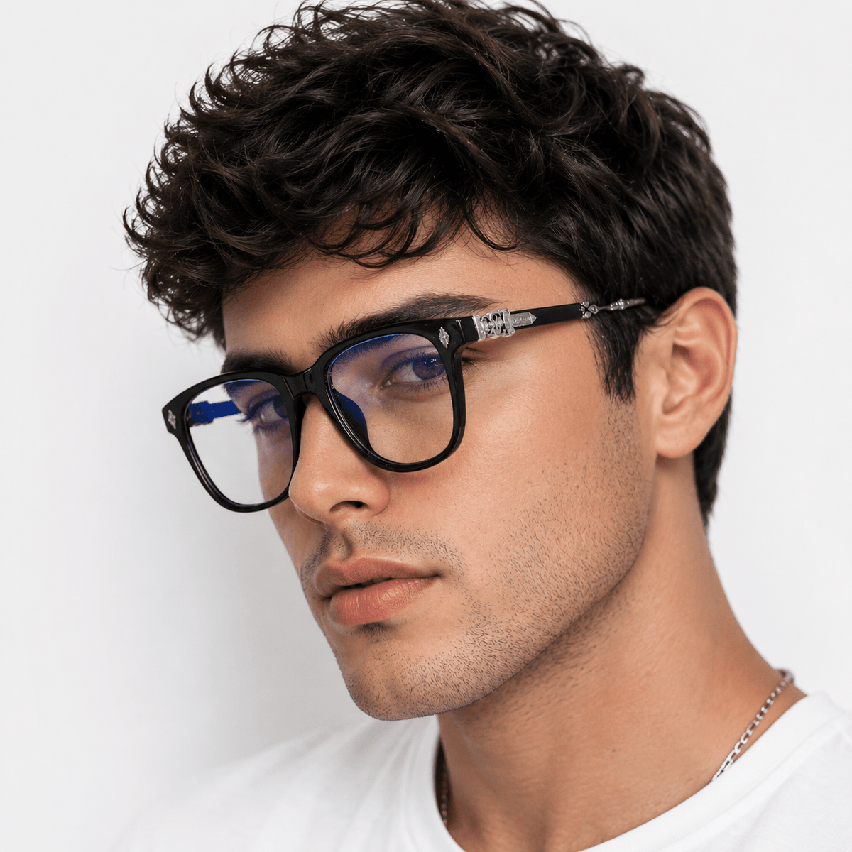 Luxury Gothic Blue Light Glasses for Men & Women | Gothic Accessories by DRIPNOIR