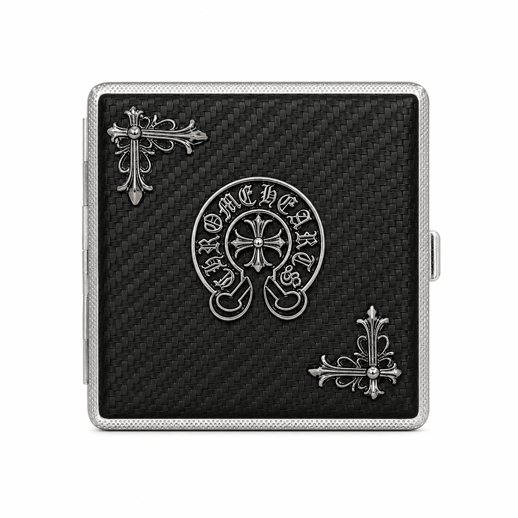 Noir Carbon Utility Case | Gothic Accessories by DRIPNOIR