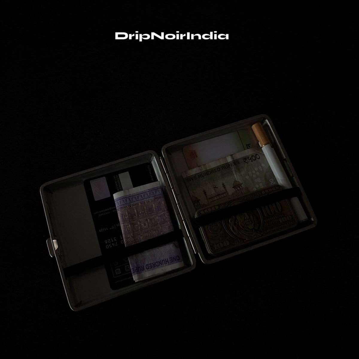 Noir Carbon Utility Case | Gothic Accessories by DRIPNOIR