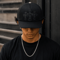 Noir Trinity Gothic Trucker Cap | Gothic Accessories by DRIPNOIR