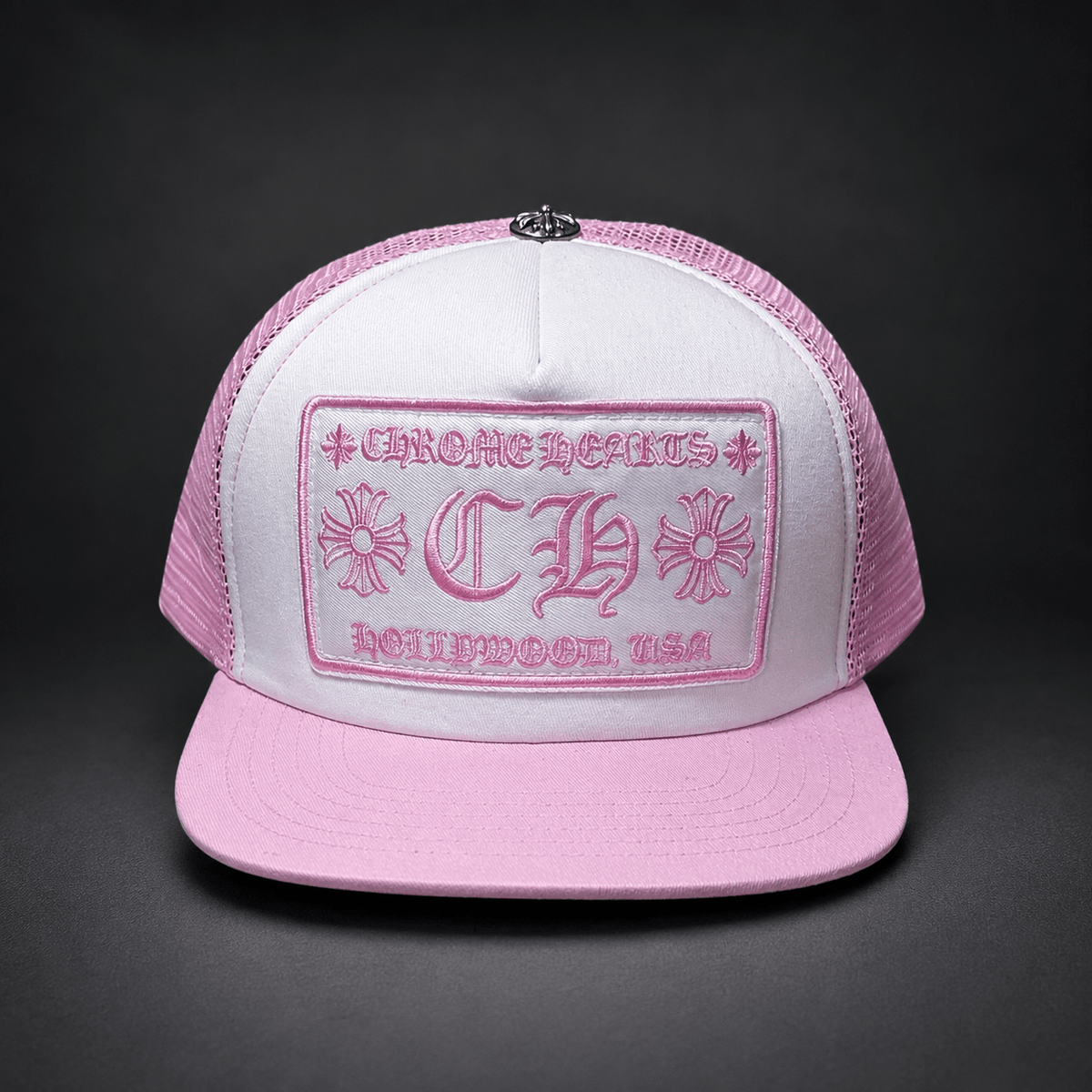 Pink tucker cap | Gothic Accessories by DRIPNOIR