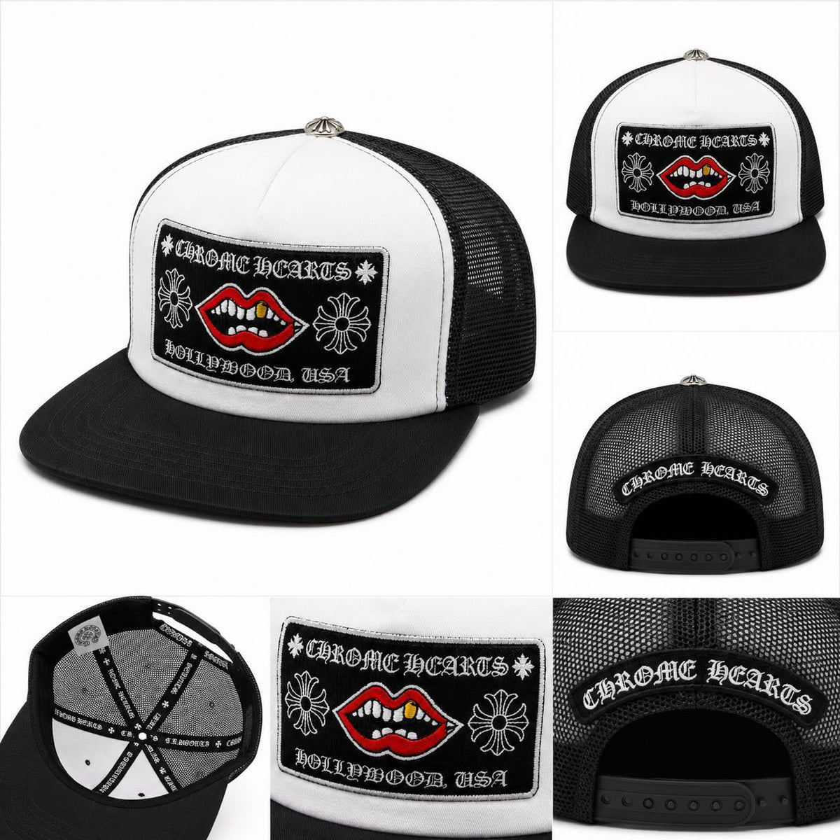 Rebel Trucker Cap | Gothic Accessories by DRIPNOIR