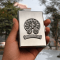 Silver Pro Metal Card Holder – Slim Minimal Wallet | Gothic Accessories by DRIPNOIR